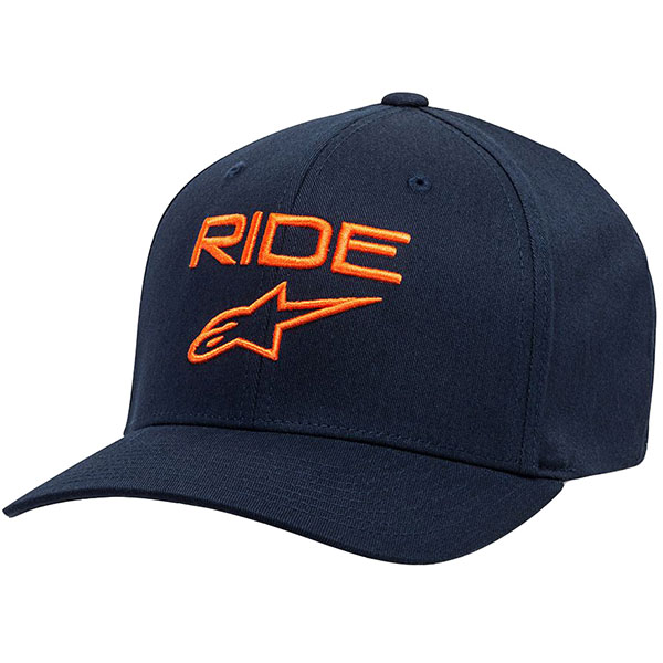 Image of Alpinestars Ride 2.0 Hat - Navy / Orange