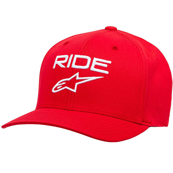 Image of Alpinestars Ride 2.0 Hat - Red / White