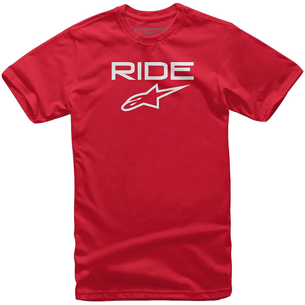 Image of Alpinestars Ride 2.0 T-Shirt - Red / White