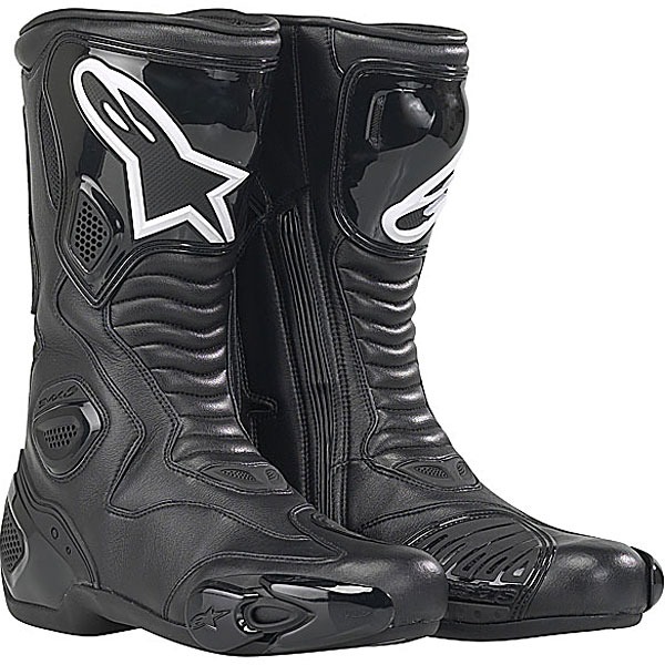 Alpinestars S-MX 5 Boots - Black - FREE 