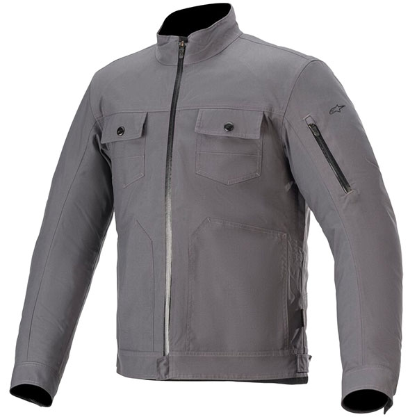 Image of Alpinestars Solano Waterproof Textile Jacket - Asphalt