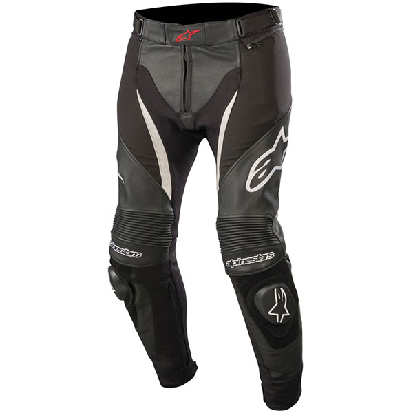 Image of Alpinestars SP X Air Leather Jeans - Black / White