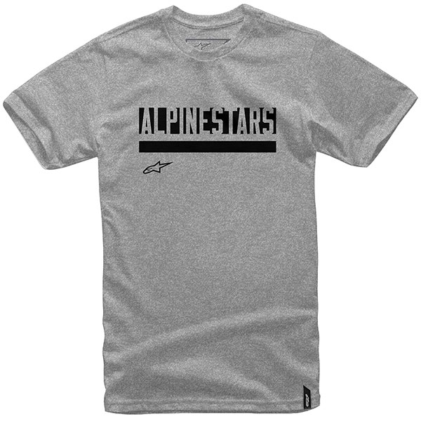 Image of Alpinestars Stated Tee T-Shirt - Grey Heather