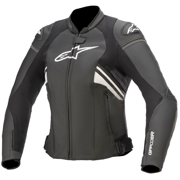 Alpinestars Stella GP Plus R V3 Leather Jacket - Black / White - FREE ...