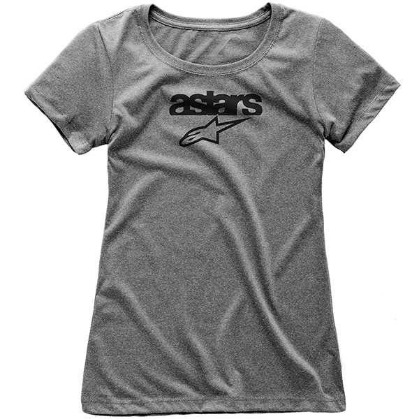 Image of Alpinestars Stella Heritage Blaze Ladies T-Shirt - Grey Heather