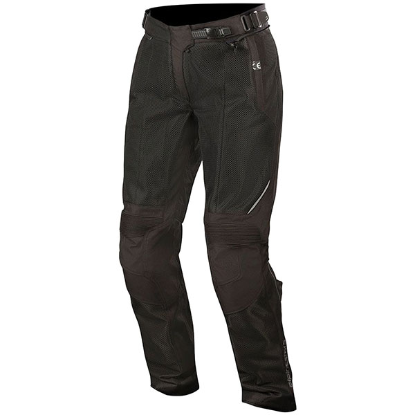 Image of Alpinestars Stella Wake Air Textile Overpants - Black / Black