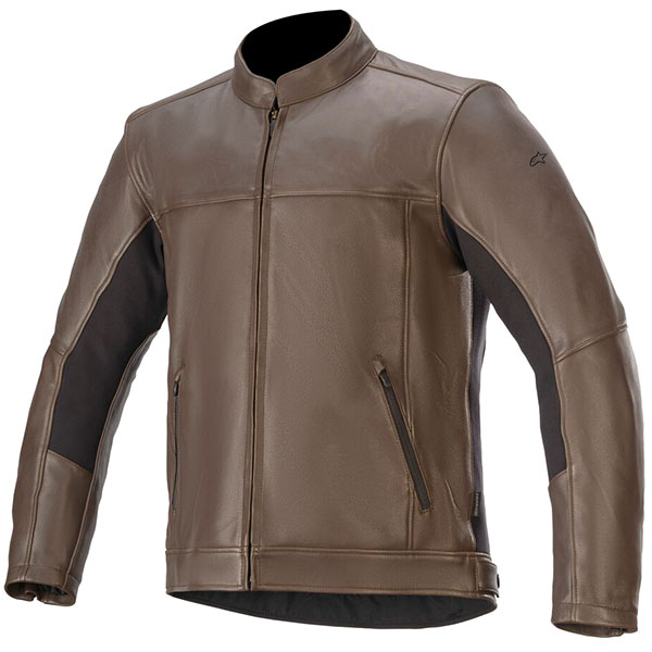 Image of Alpinestars Topanga Leather Jacket - Brown