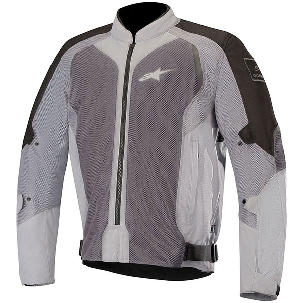 Image of Alpinestars Wake Air Textile Jacket - Black / Mid Grey