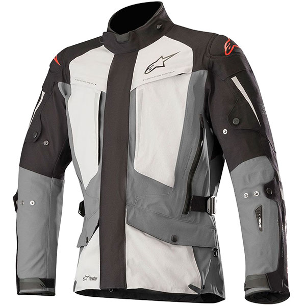 Image of Alpinestars Yaguara Drystar Textile Jacket - Black / Grey