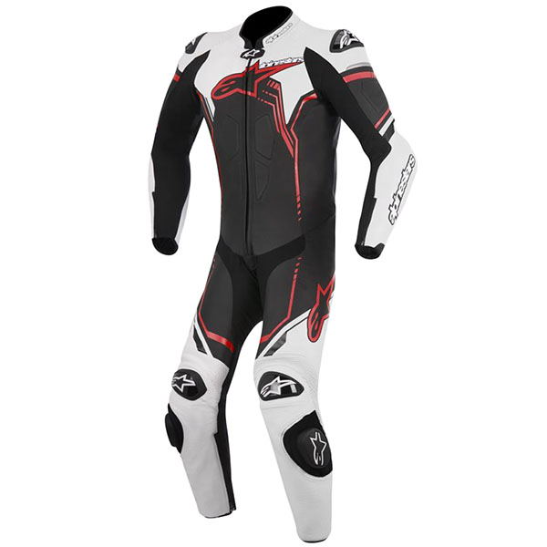 Image of Alpinestars GP Plus 1 Piece Suit - Black / White / Red
