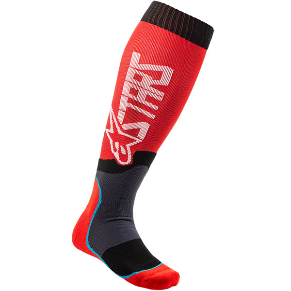 Image of Alpinestars MX Plus-2 Socks - Red / White