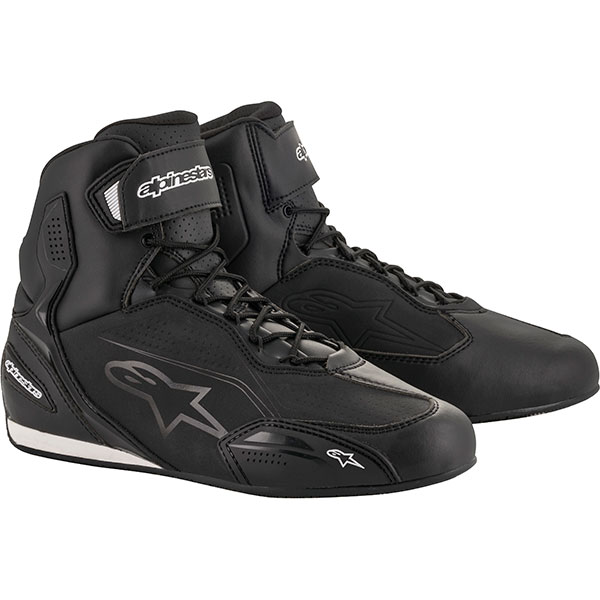 Image of Alpinestars Faster-3 Shoes - Black / Black