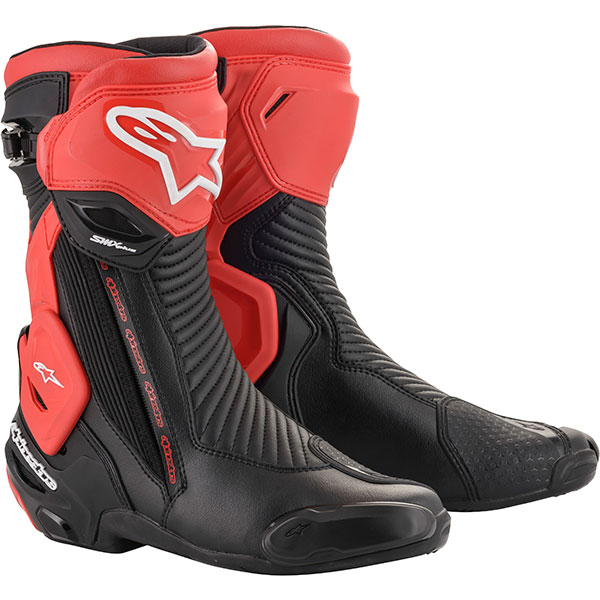 Image of Alpinestars SMX Plus V2 Boots - Black / Red