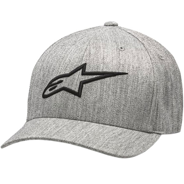 Image of Alpinestars Ageless Curve Cap - Grey Heather / Black