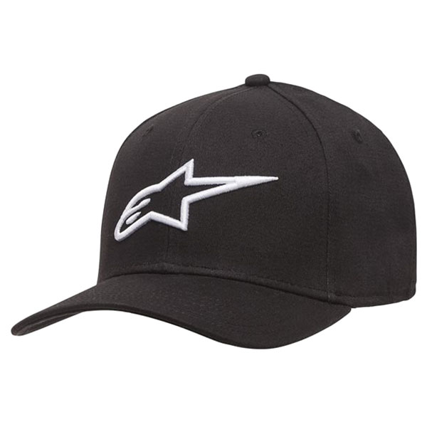 Image of Alpinestars Ageless Curve Hat - Black / White