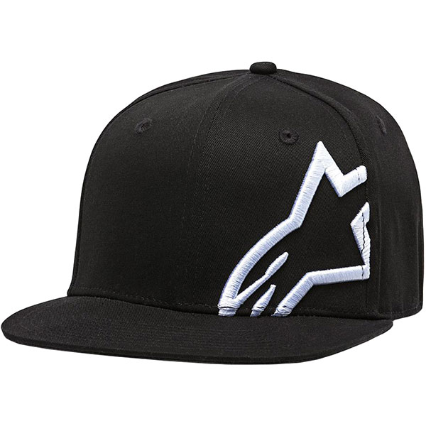 Image of Alpinestars Corp Snap Cap - Black / White