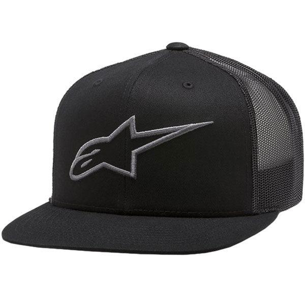 Image of Alpinestars Corp Trucker Cap - Black / Charcoal