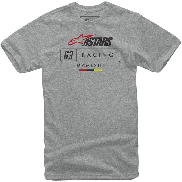 Image of Alpinestars Formula Tee T-Shirt - Grey Heather
