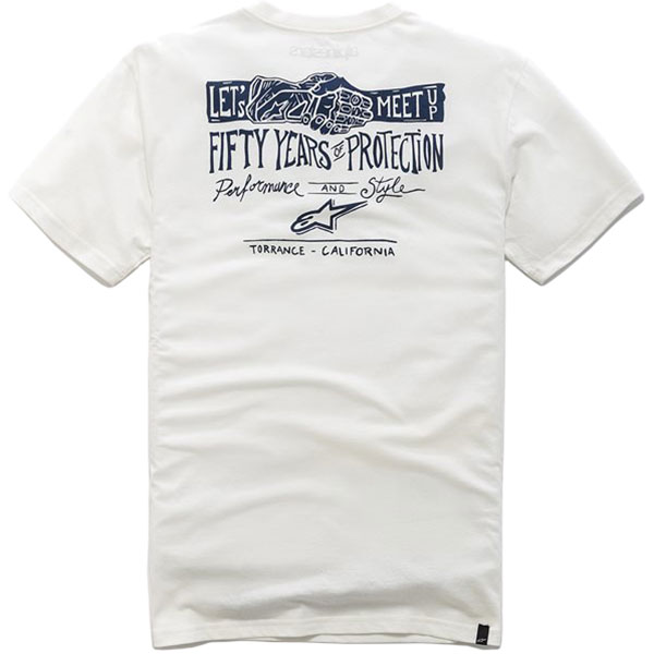 Image of Alpinestars Meet Premium Tee T-Shirt - Natural