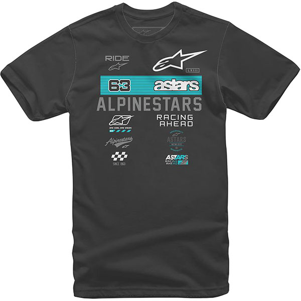 Image of Alpinestars Sponsored Tee T-Shirt - Black