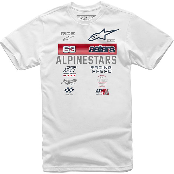 Image of Alpinestars Sponsored Tee T-Shirt - White