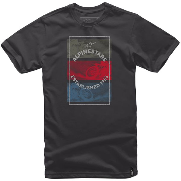 Image of Alpinestars Burnt T-Shirt - Black