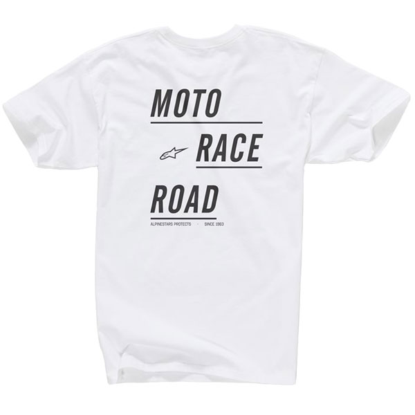 Image of Alpinestars Moto Tee T-Shirt - White