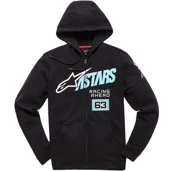 Image of Alpinestars Title Zip Hoodie - Black
