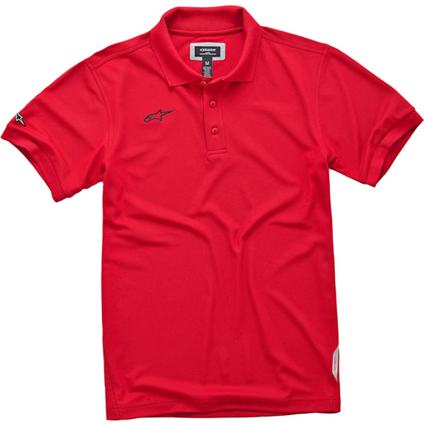Image of Alpinestars Vortex Polo Shirt - Alpinestars Red