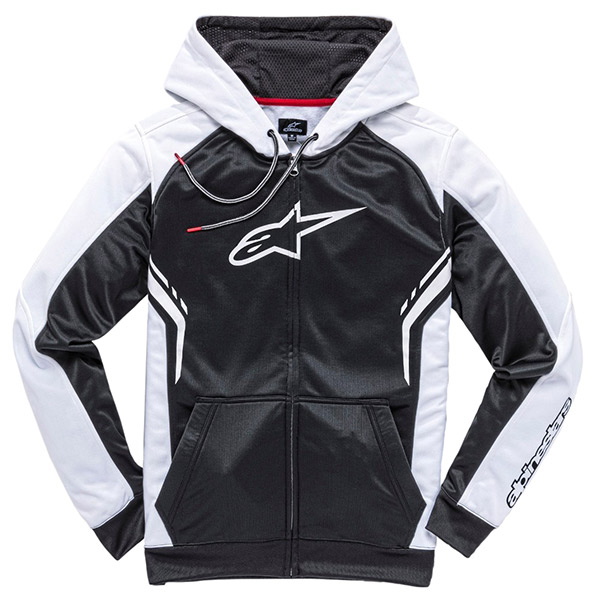 Image of Alpinestars Strike Hoodie - Black / White