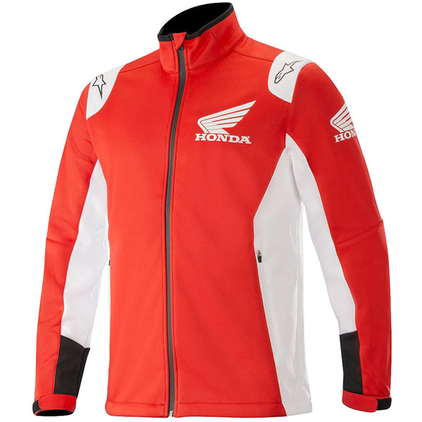 Image of Alpinestars Honda Softshell Jacket - Red