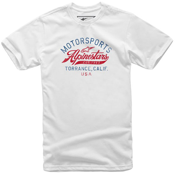 Image of Alpinestars Motor Tee T-Shirt - White