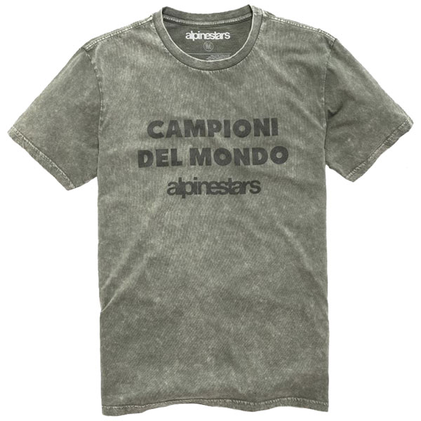 Image of Alpinestars Word Up Premium Tee T-Shirt - Military