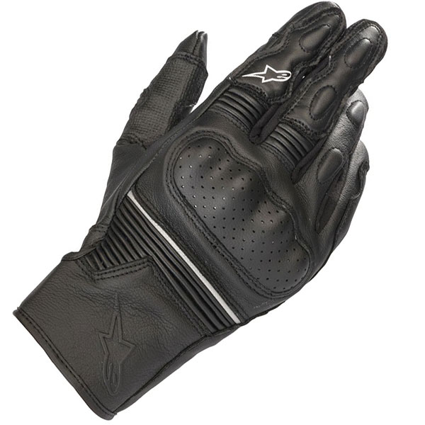 Image of Alpinestars Axis Leather Gloves - Black