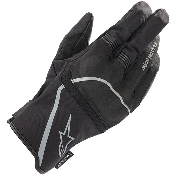 Image of Alpinestars Syncro V2 Drystar Textile Gloves - Black / Mid Grey