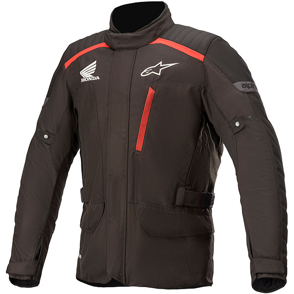 Alpinestars Honda Gravity Drystar Textile Jacket - Black / Bright Red ...