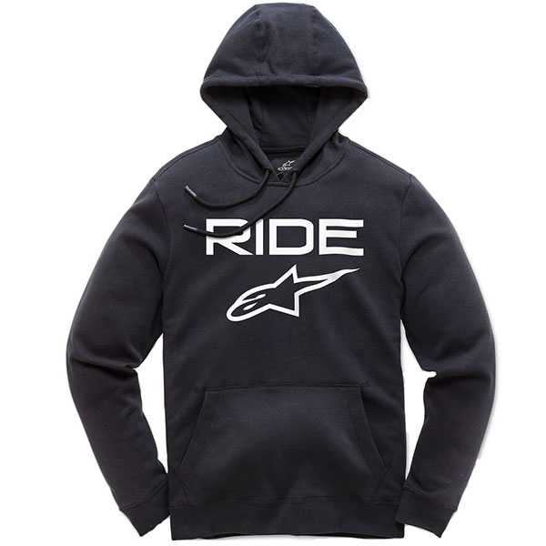 Image of Alpinestars Ride 2.0 Hoodie - Black / White