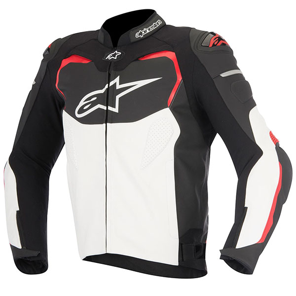 Alpinestars Gp Pro Leather Jacket Black White Red Free Uk Alpinestars Gp Pro Leather Jacket Black White Red Thumb 0