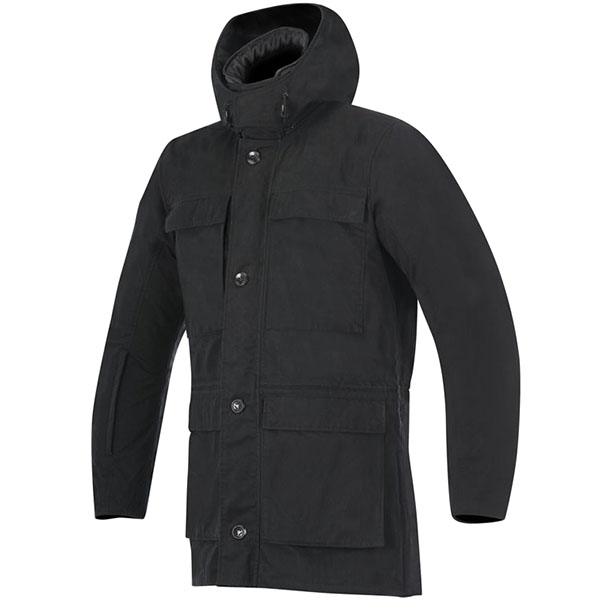 Image of Alpinestars Ethan Drystar Textile Parka Jacket - Black