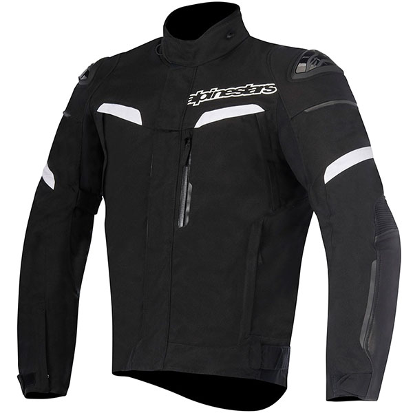 Image of Alpinestars Pikes Drystar Textile Jacket - Black / White