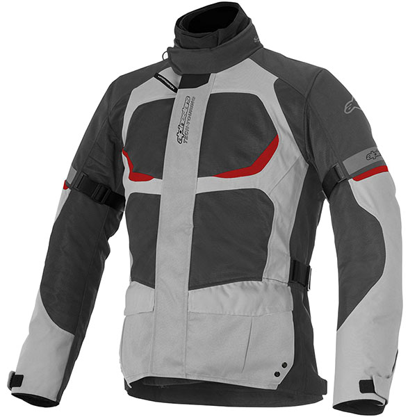 Image of Alpinestars Santa Fe Air Drystar Textile Jacket - Light Grey / Dark Grey
