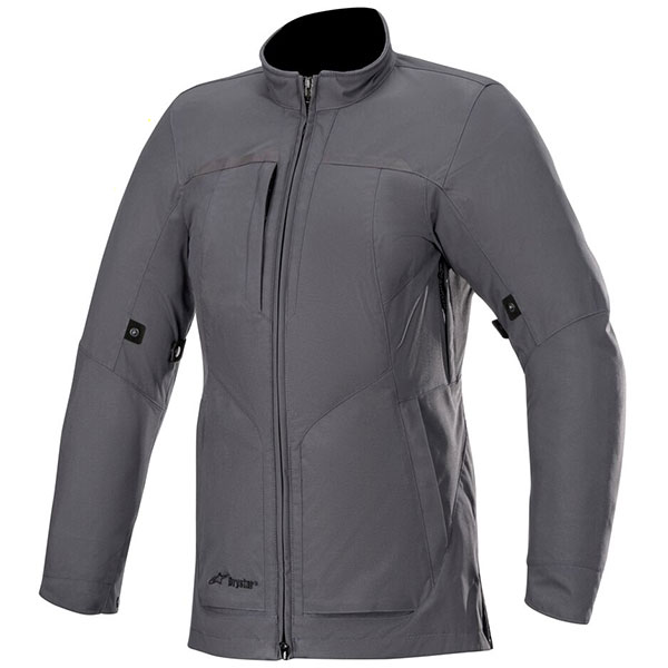 Image of Alpinestars Stella Deauville Drystar Ladies Textile Jacket - Asphalt