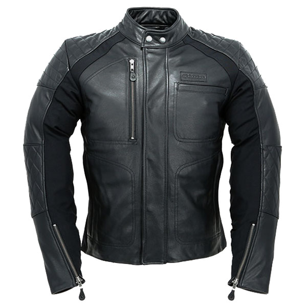 Alpinestars Hoxton Leather Jacket Black Free Uk Delivery Alpinestars Hoxton Leather Jacket Black