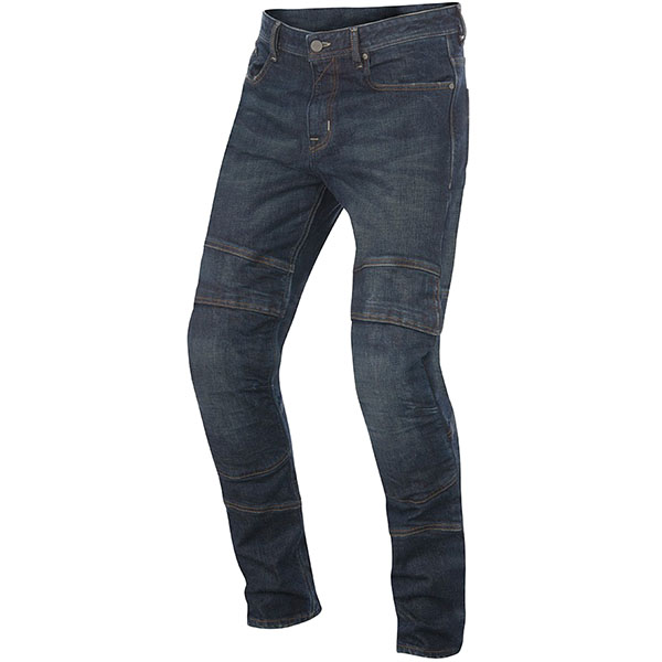 Image of Alpinestars Crank Denim Aramid Pants - Greaser Dirty