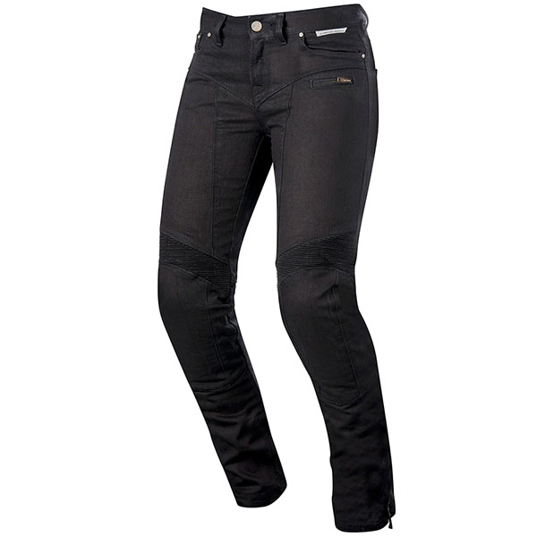 Image of Alpinestars Riley Ladies Denim Pants - Black