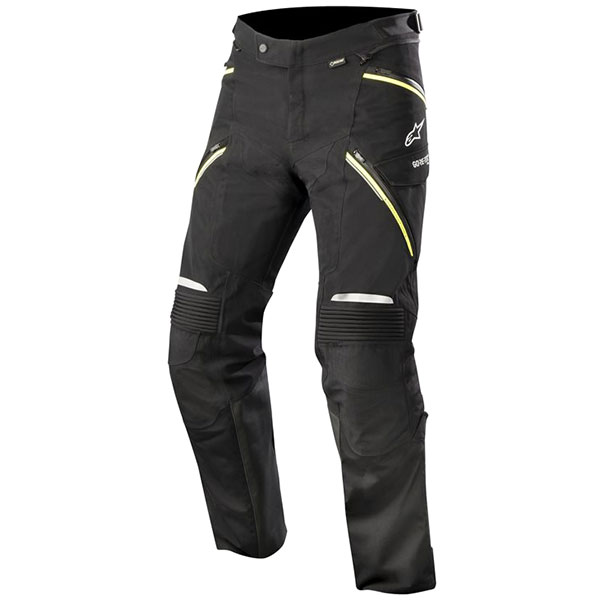 Image of Alpinestars Big Sur Gore-Tex Pro Pants - Black / Fluo Yellow