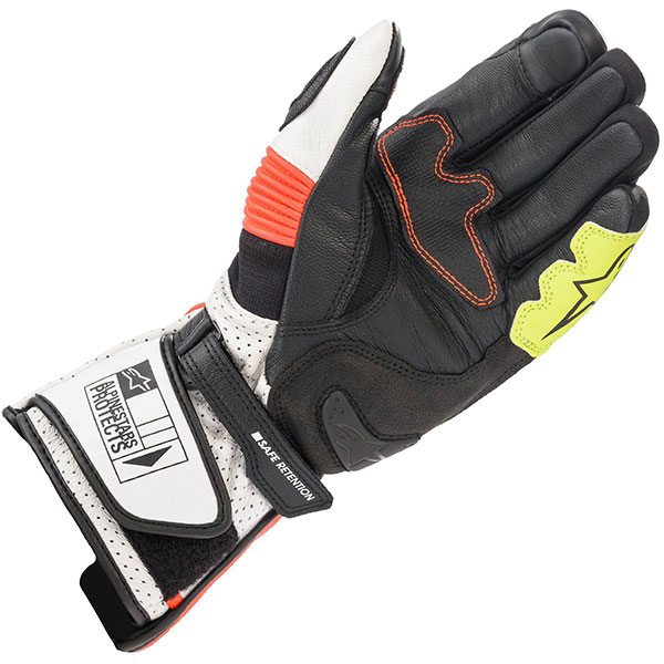 Guantes ALPINESTARS SP-2 V3 Black / White / Bright Red · Motocard