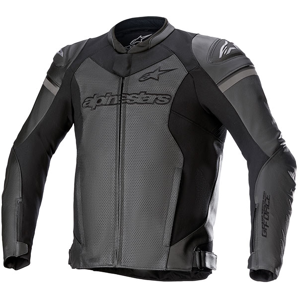 Alpinestars GP Force Airflow Leather Jacket - Black / Black - FREE UK ...