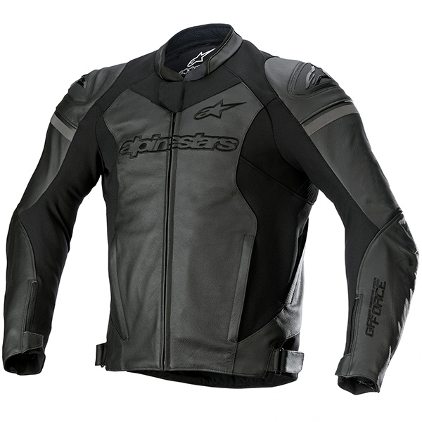 Alpinestars GP Force Leather Jacket - Black / Black - FREE UK DELIVERY