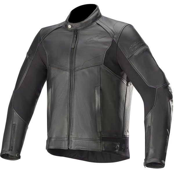 Image of Alpinestars SP-55 Leather Jacket - Black